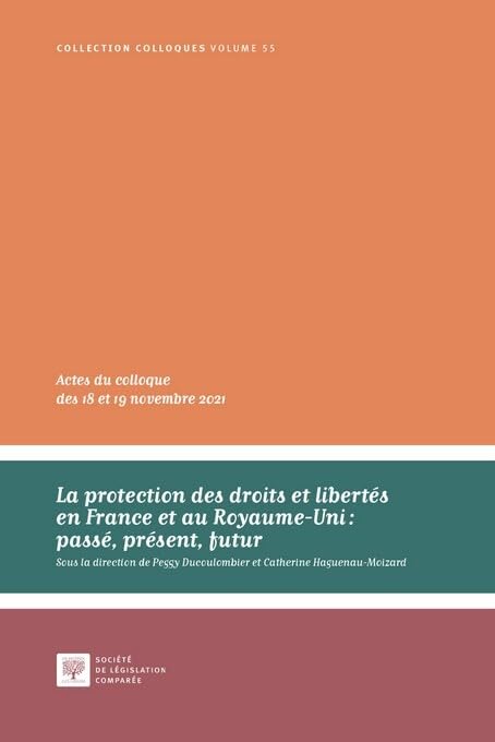 La protection des droits et libertés en France et au Royaume-Uni : passé, présent, futur: Actes du colloque des 18 et 19 novembre 2021 (Tome 55) book