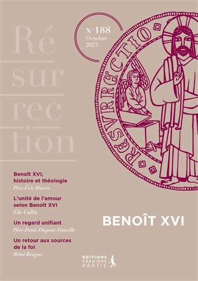 Product Image: Résurrection, n° 188. Benoît XVI