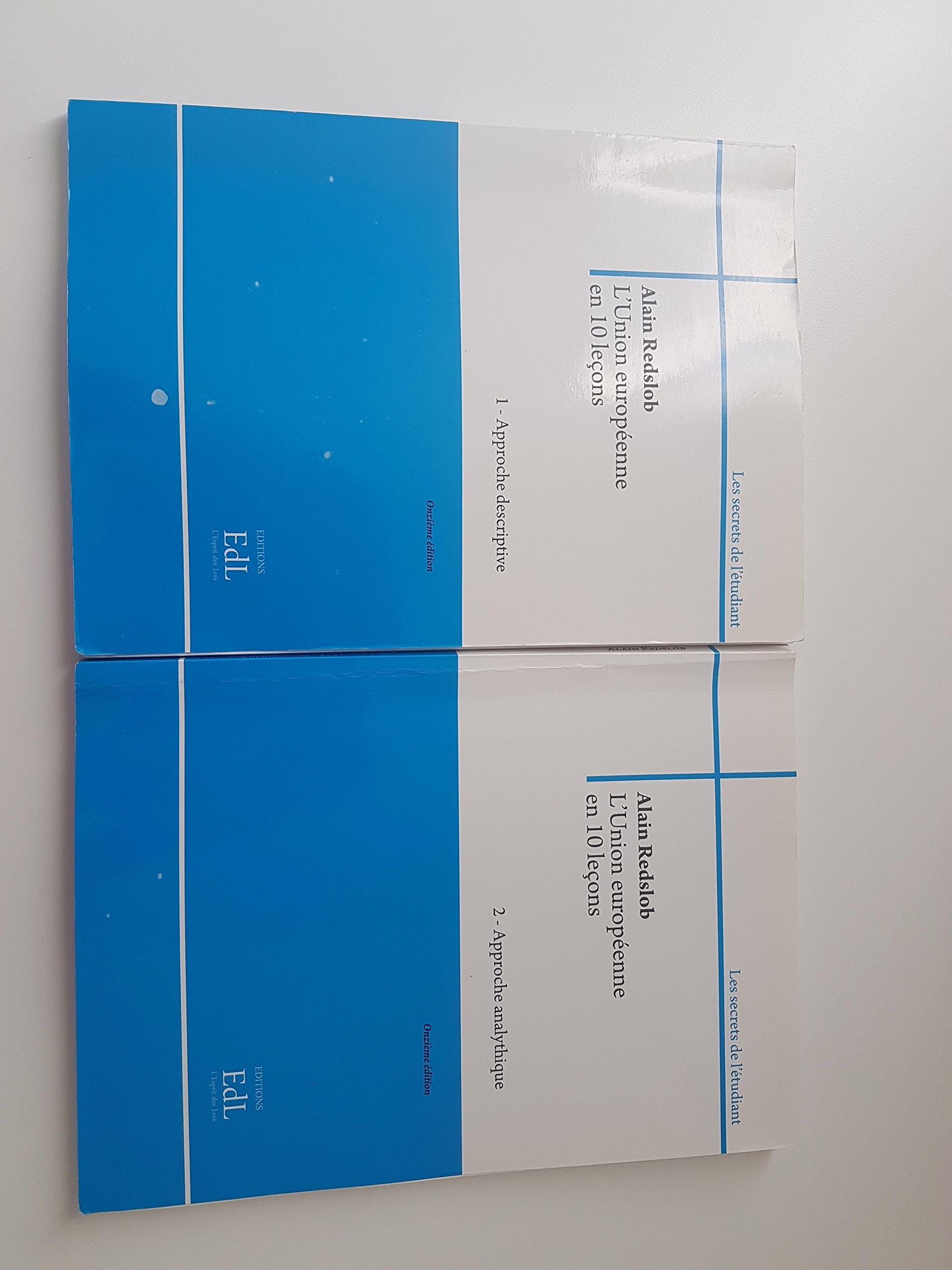 L'Union européenne en dix leçons: 2 volumes book