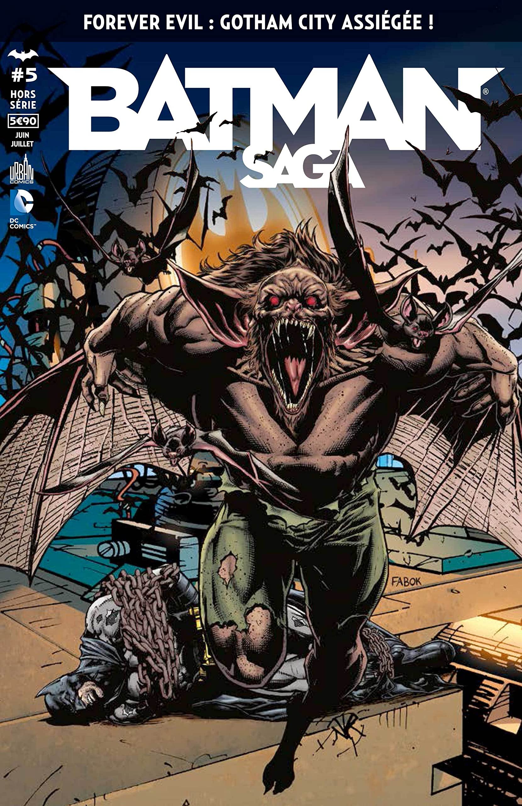 Batman saga hors-série, nº 5 : Forever evil, Gotham city assiégée book