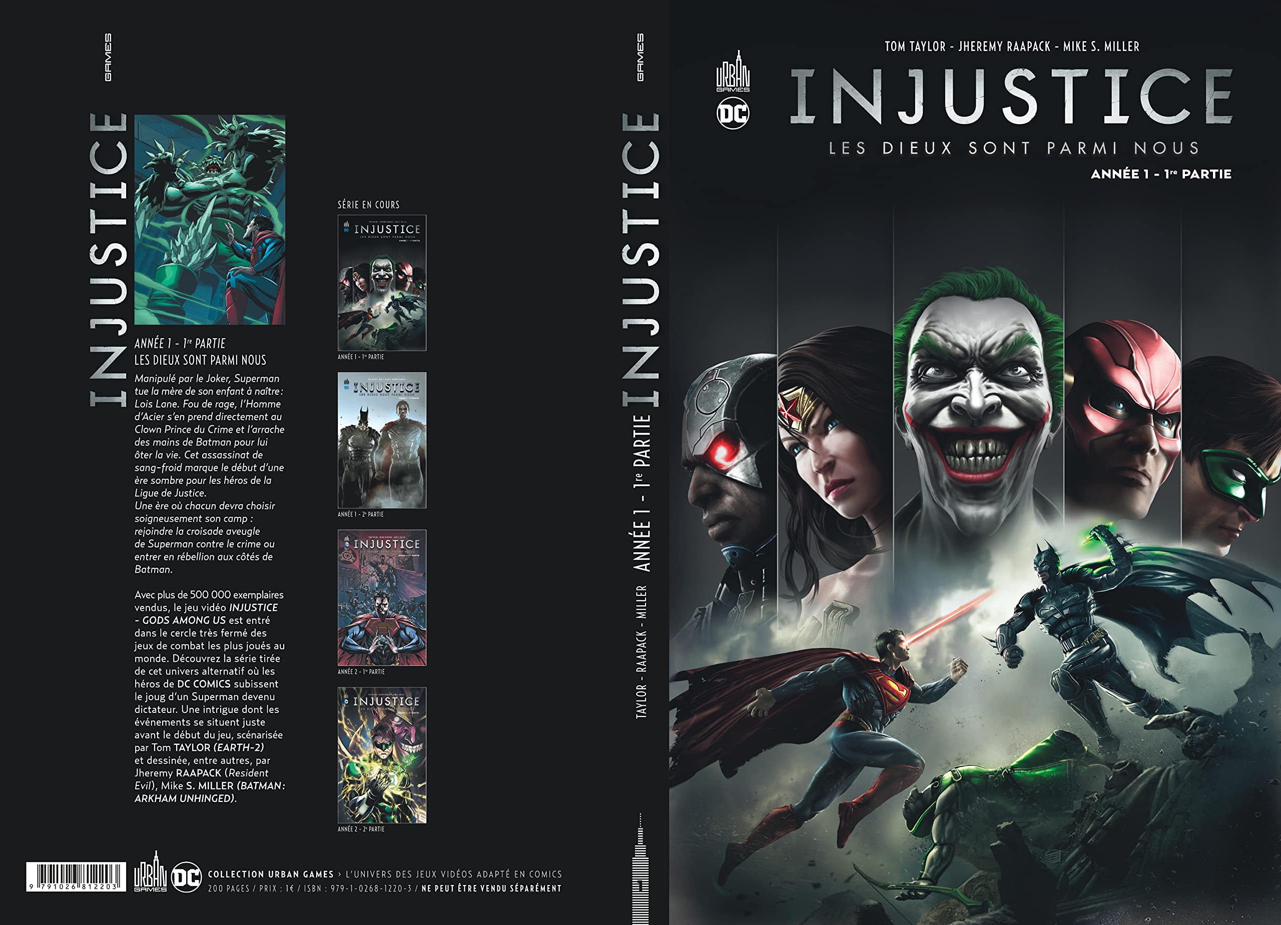 INJUSTICE T1+JEU PC GOTHY Manga