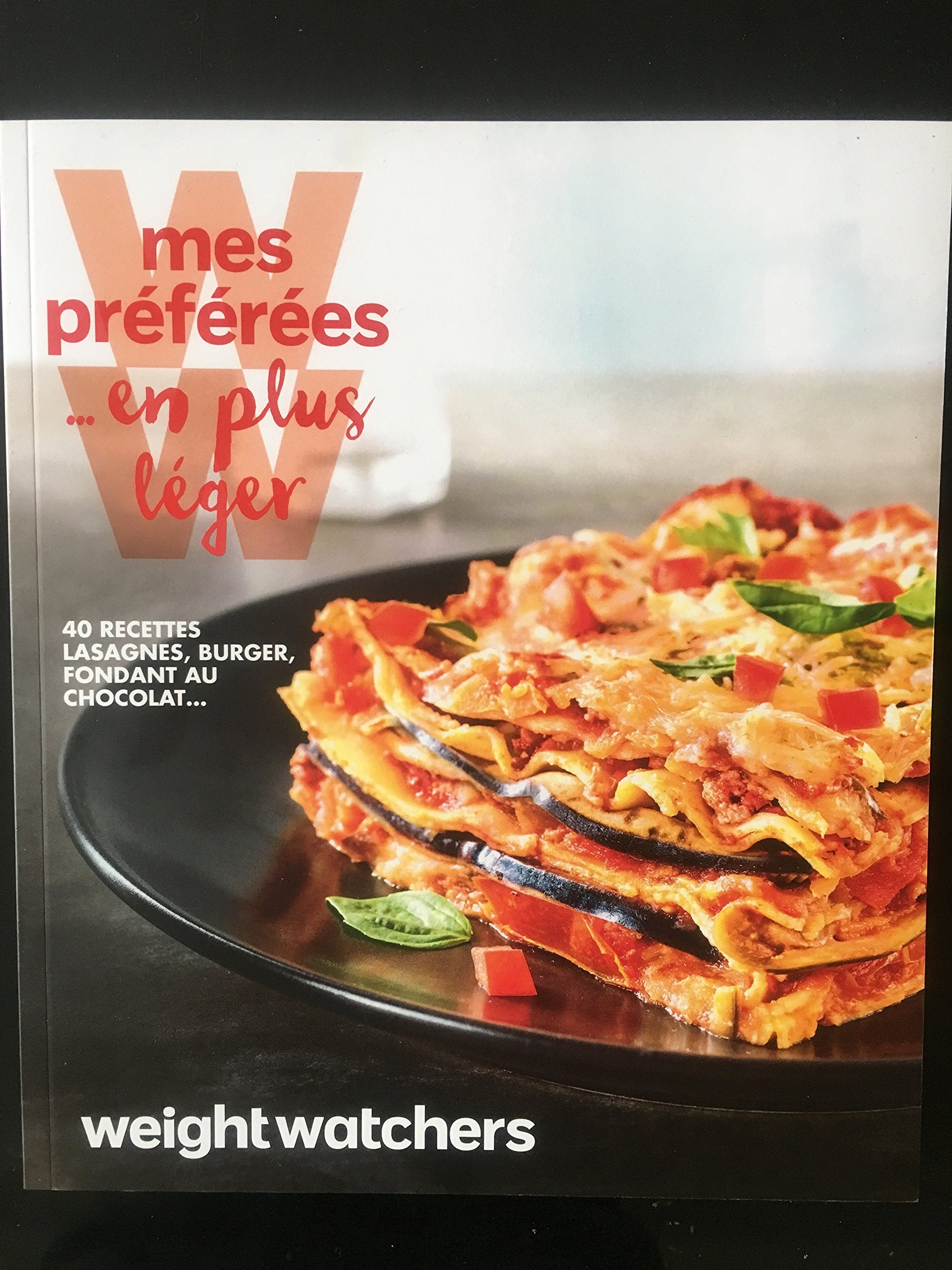 Livre recettes Weight Watchers book