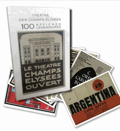 Théâtre des Champs Elysées, Comédie et Studio : coffret de 100 affiches légendaires book