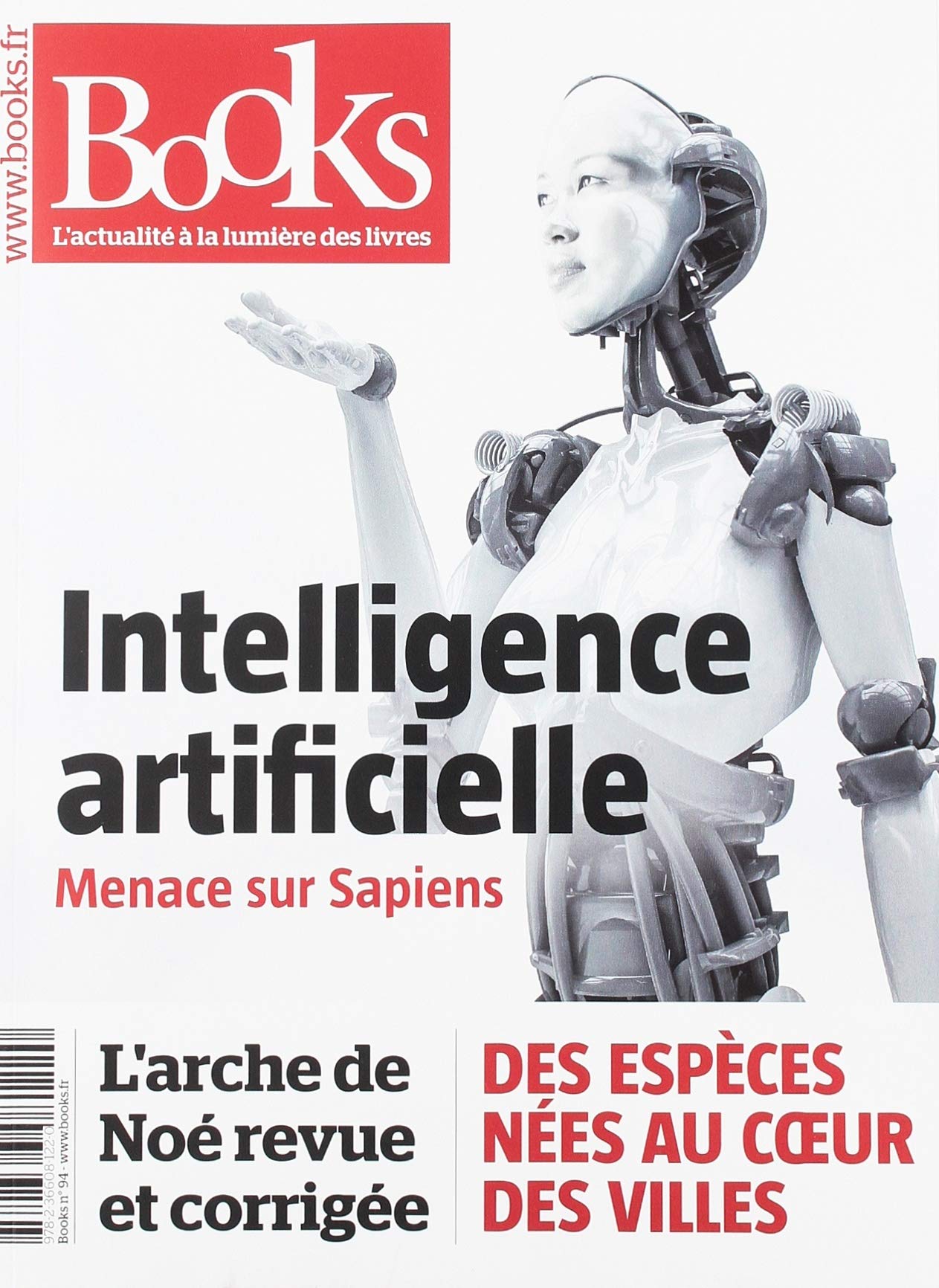 BOOKS N°94 FEVRIER 2019: Intelligence artificielle : menace sur Sapiens book