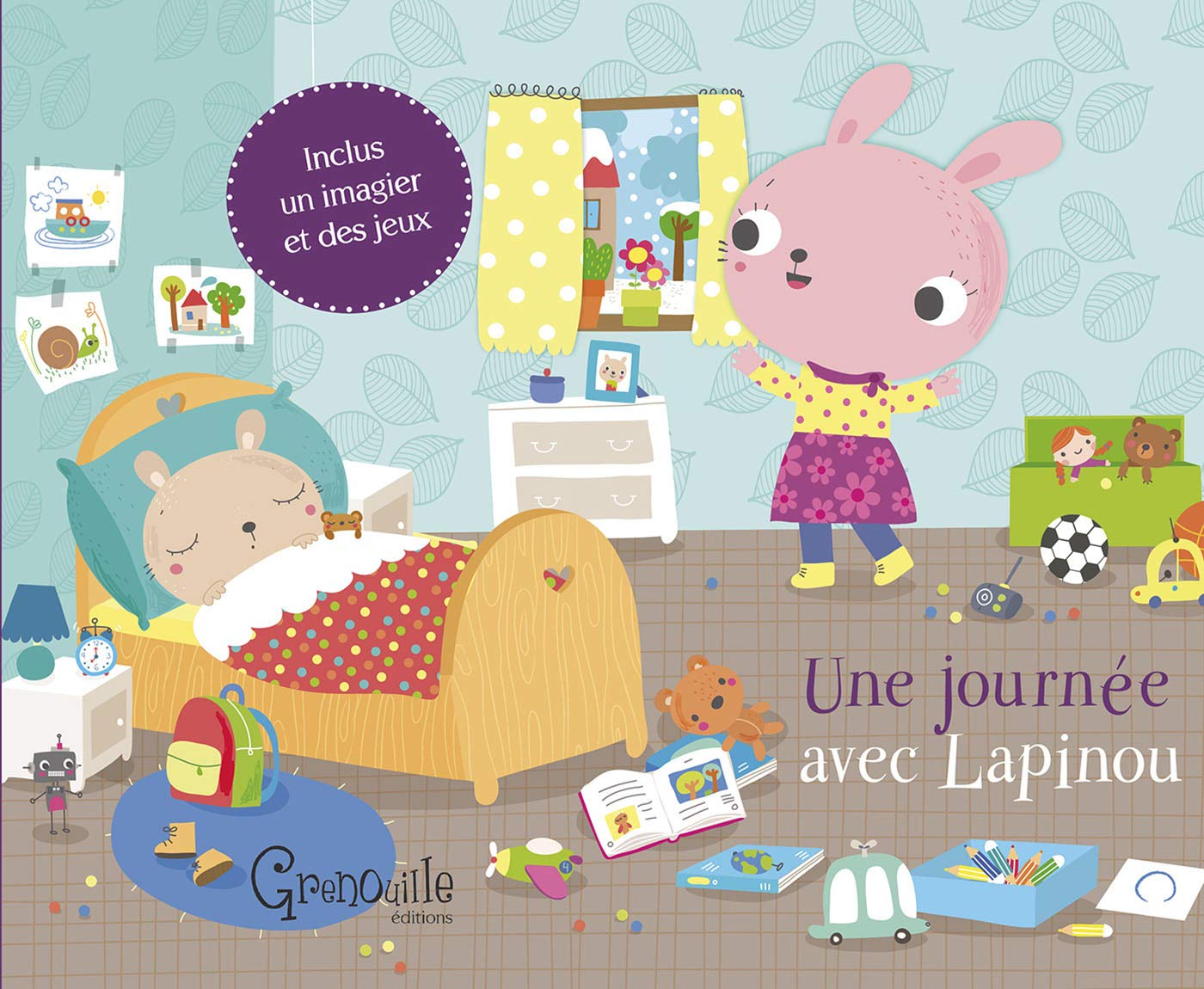 Une journée avec Lapinou Children's books