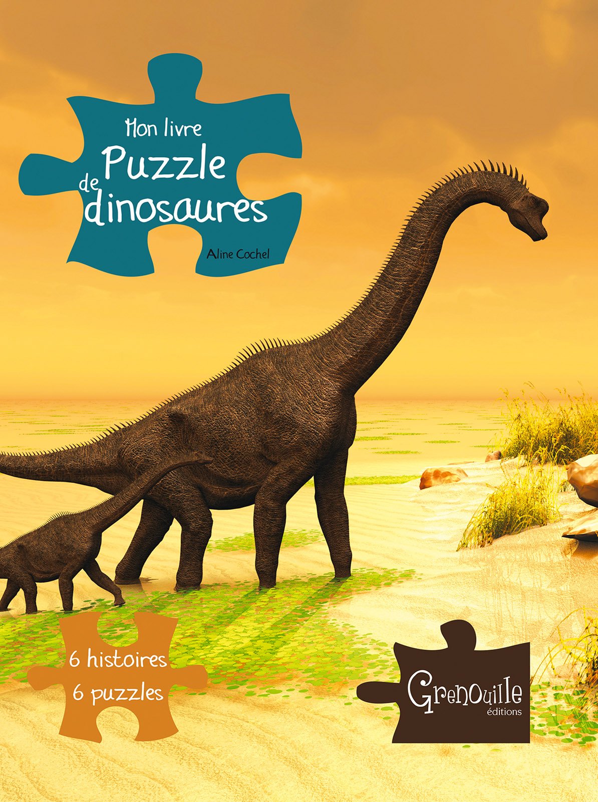 Mon livre puzzle de dinosaures Books