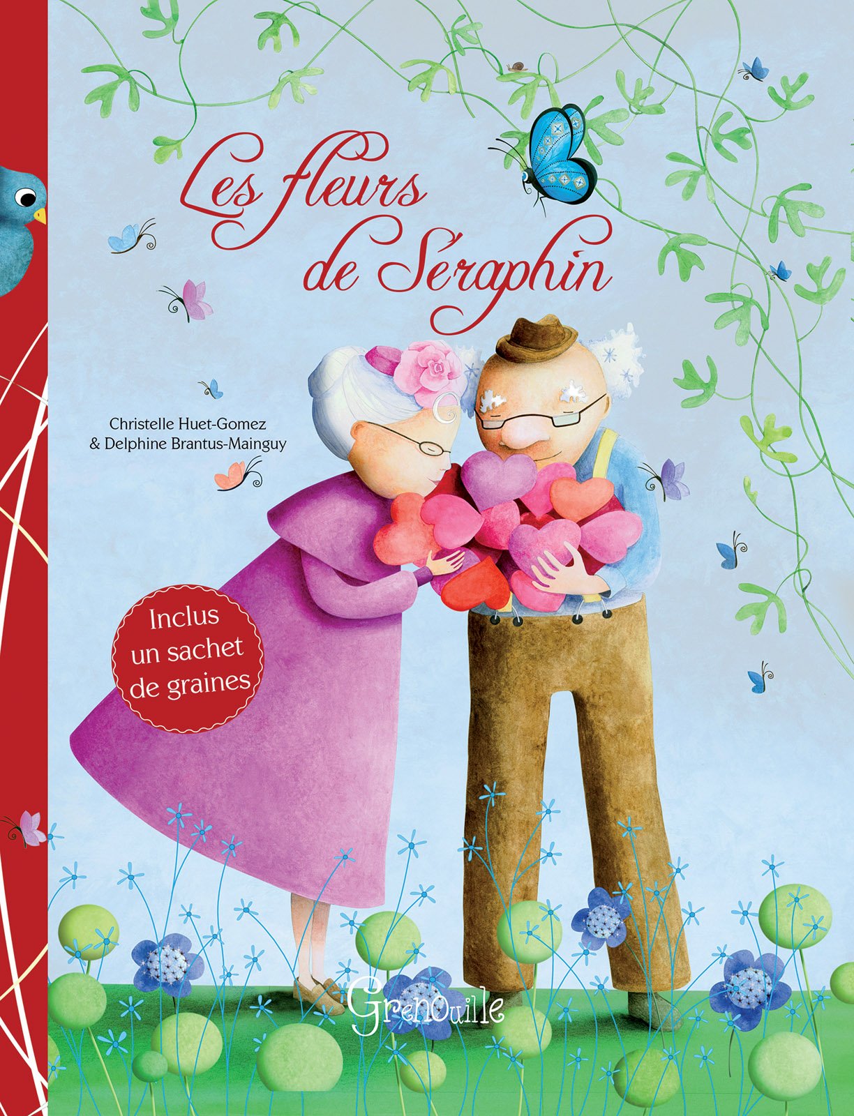 Les fleurs de Séraphin: Avec un sachet de graines Children's books