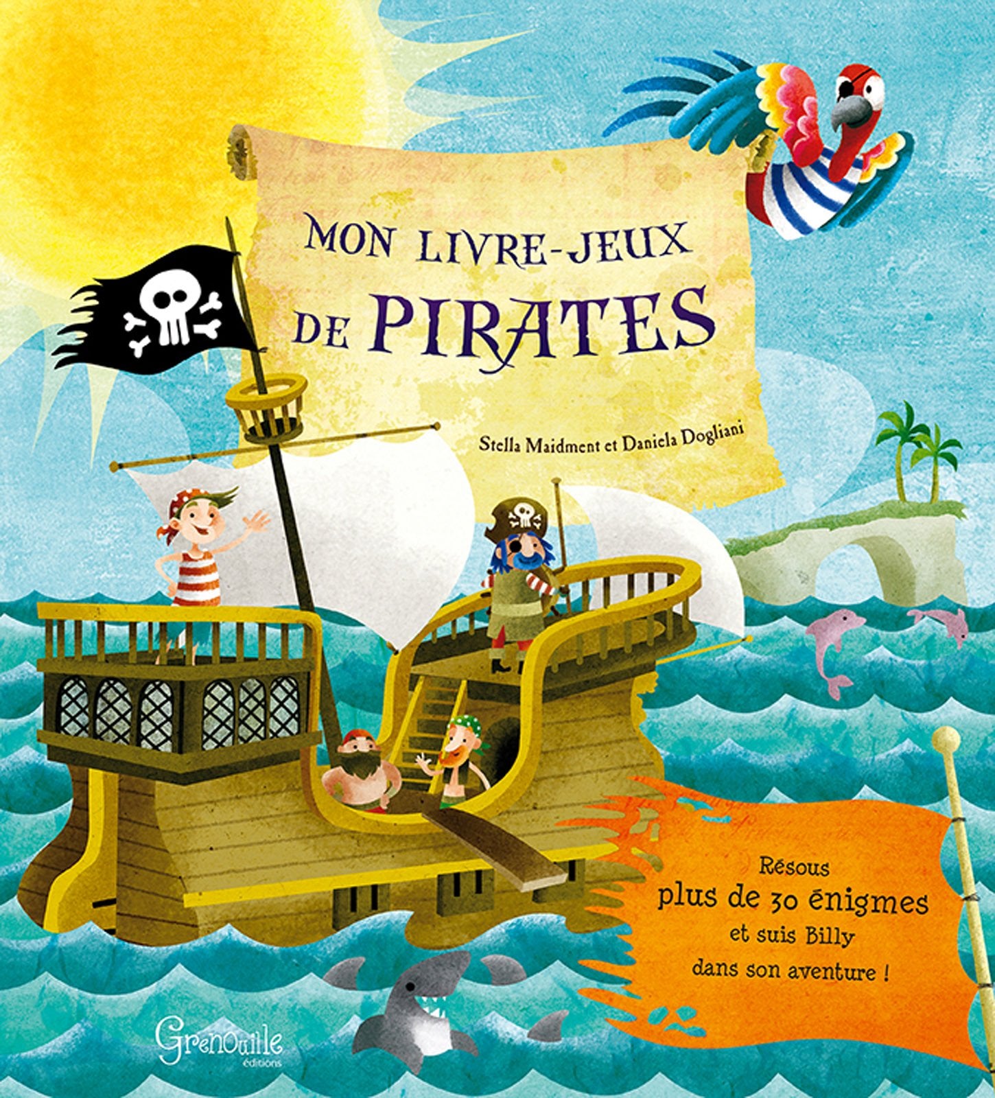 Pirates : mon livre-jeu Children's books