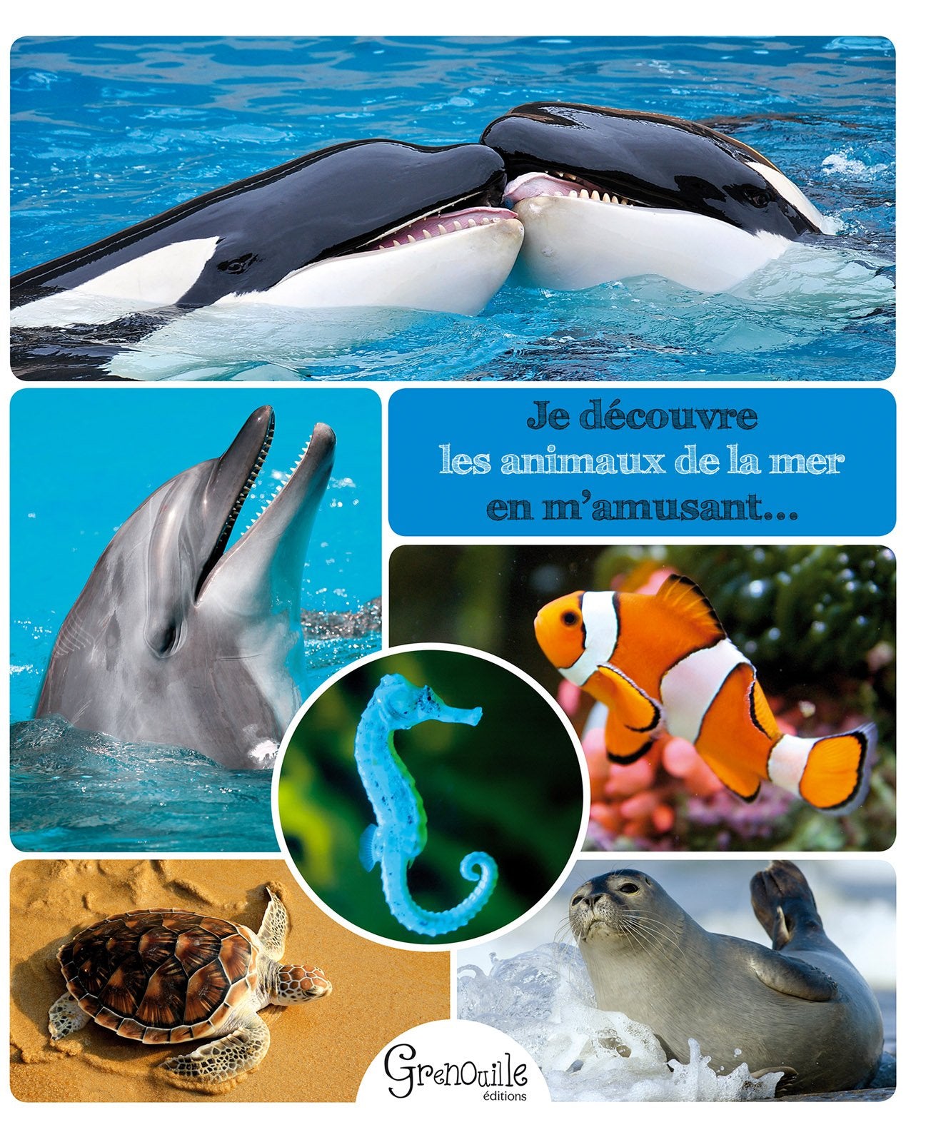 Je découvre les animaux de la mer en m'amusant... Books