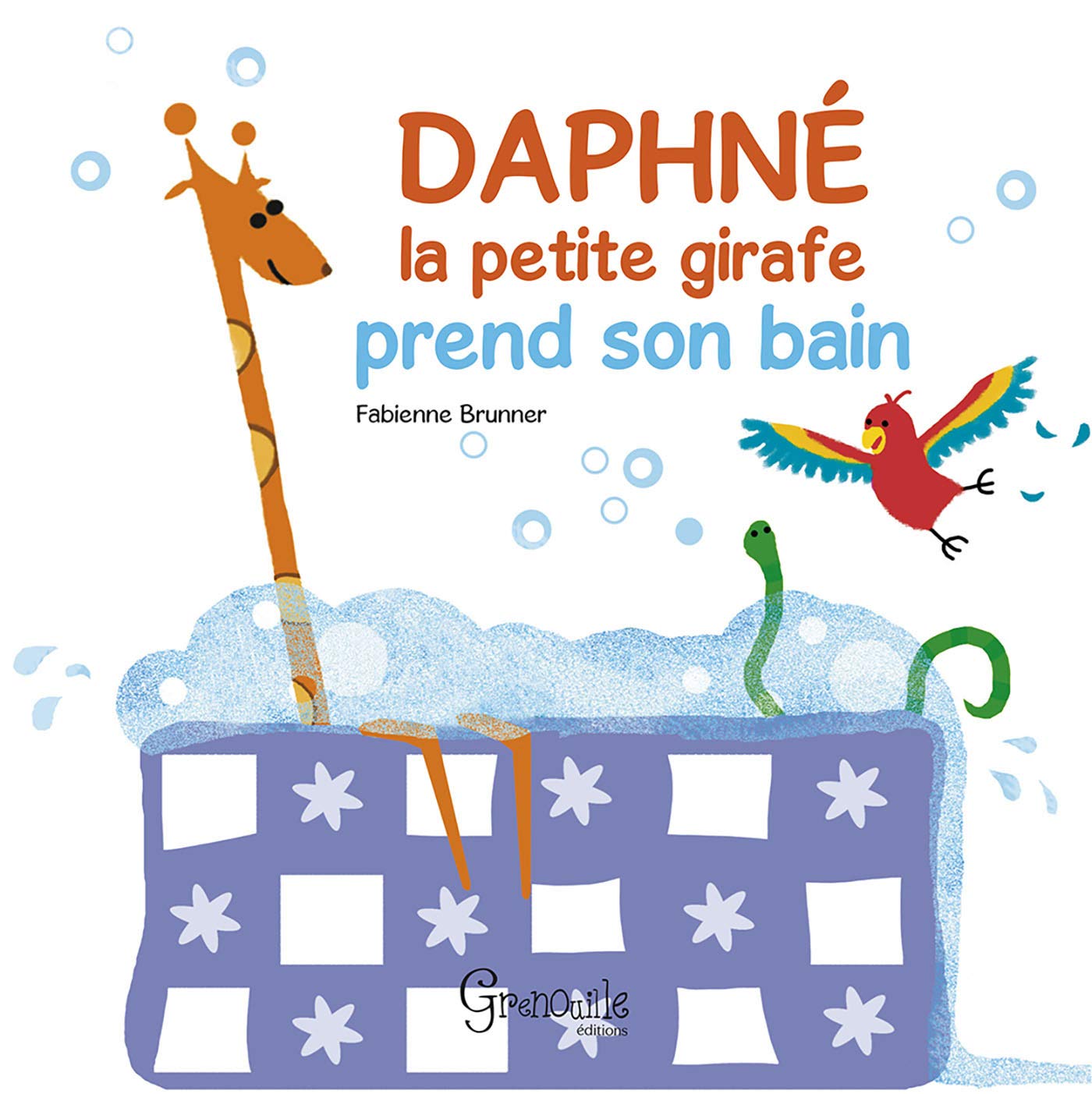 Daphné la petite girafe prend son bain - Tome 2 Children's books