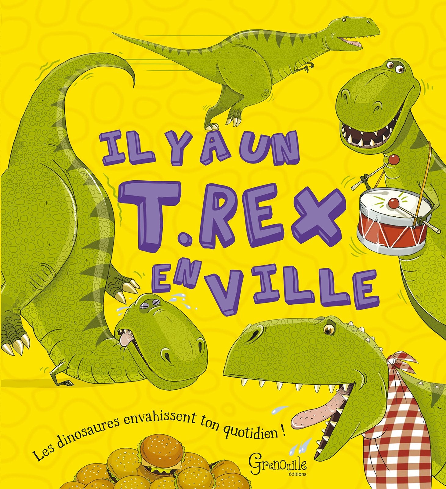 Il y a un T-Rex en ville book