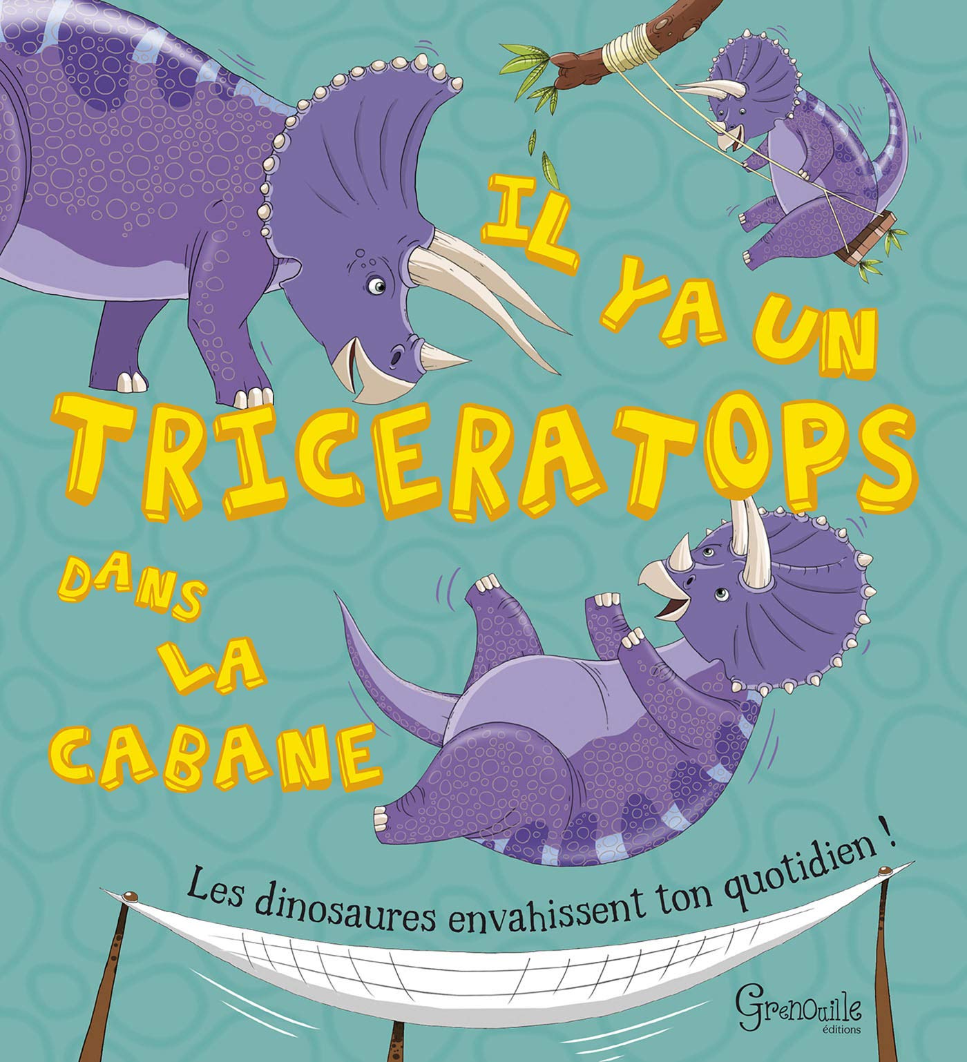 Il y a un tricératops dans la cabane Children's books