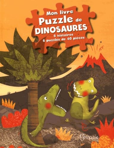 Les dinosaures: 6 histoire, 6 puzzles de 40 pièces Children's books