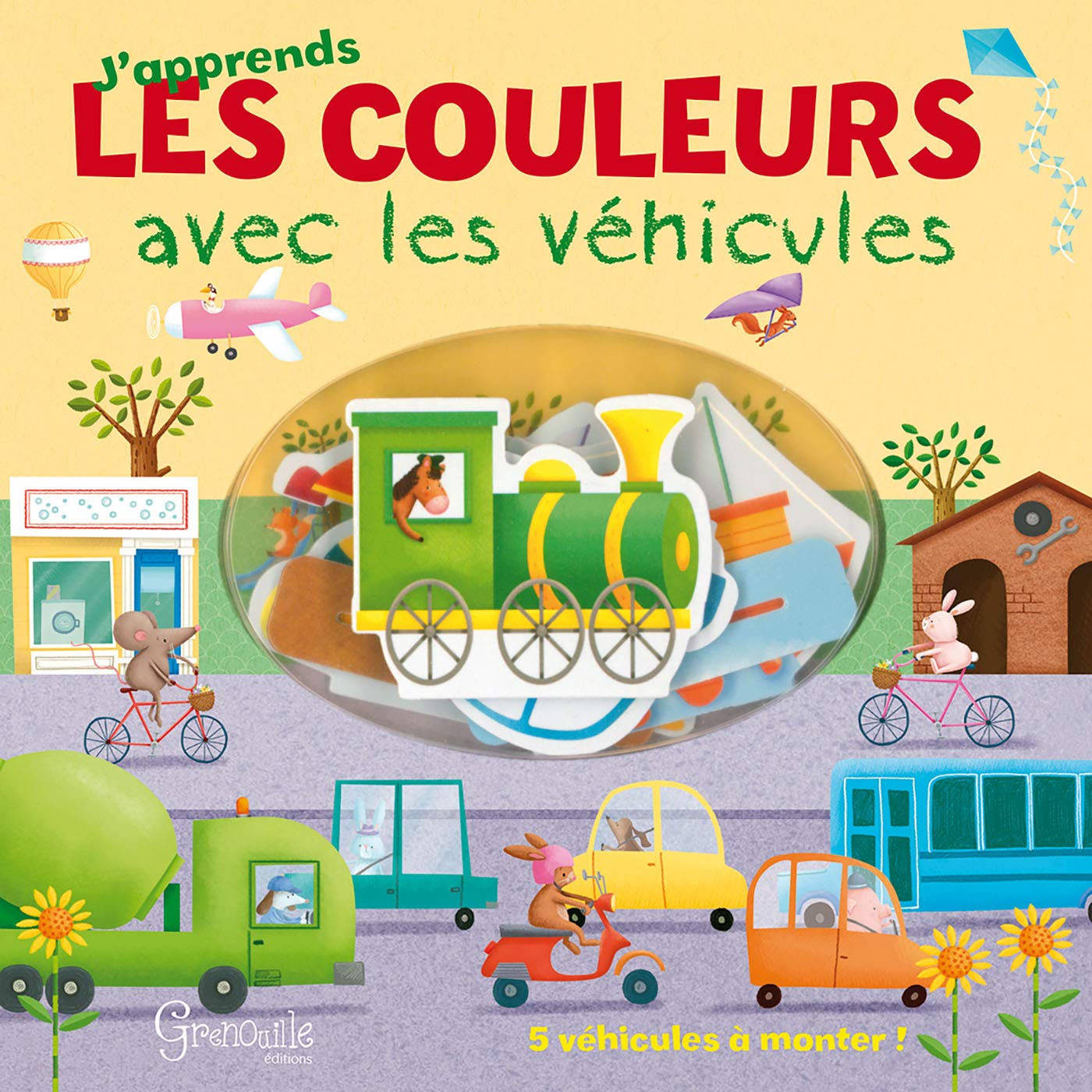 J'apprends les couleurs avec les véhicules Children's books