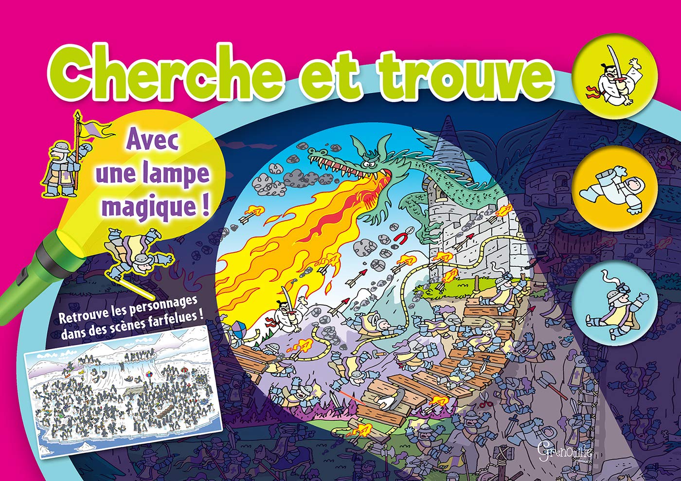 Cherche et trouve - Dragon: Avec une lampe magique ! Tome 1 Children's books