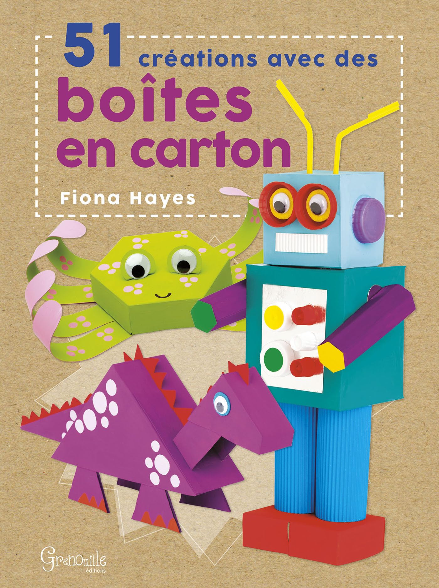 51 creations avec des boites en carton Non-fiction