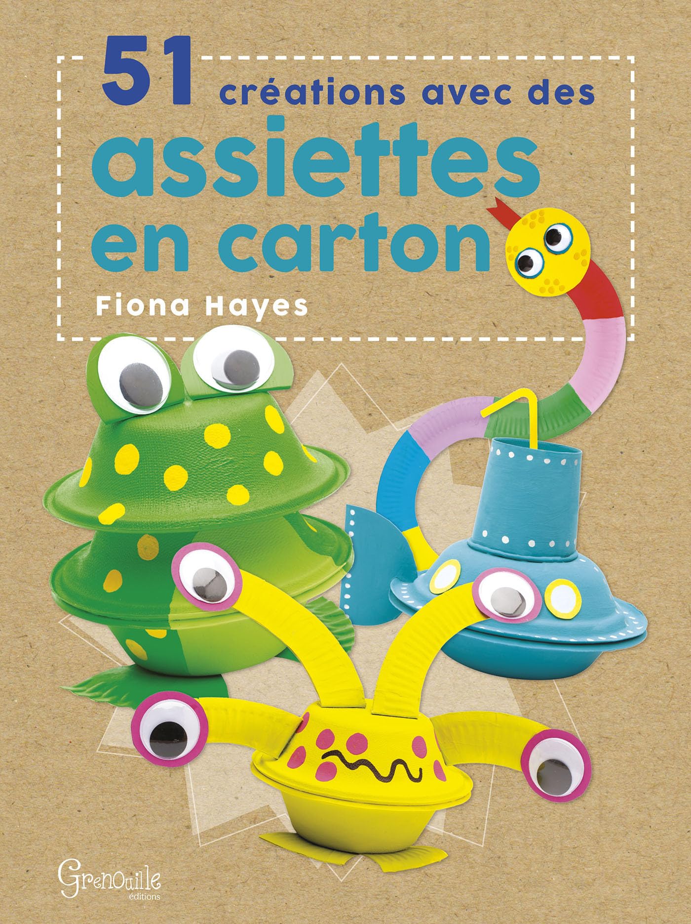 51 creations avec des assiettes en carton Non-fiction