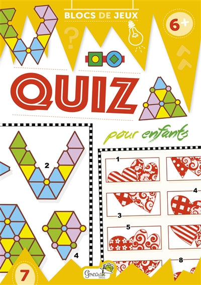 Product Image: Quiz pour enfants