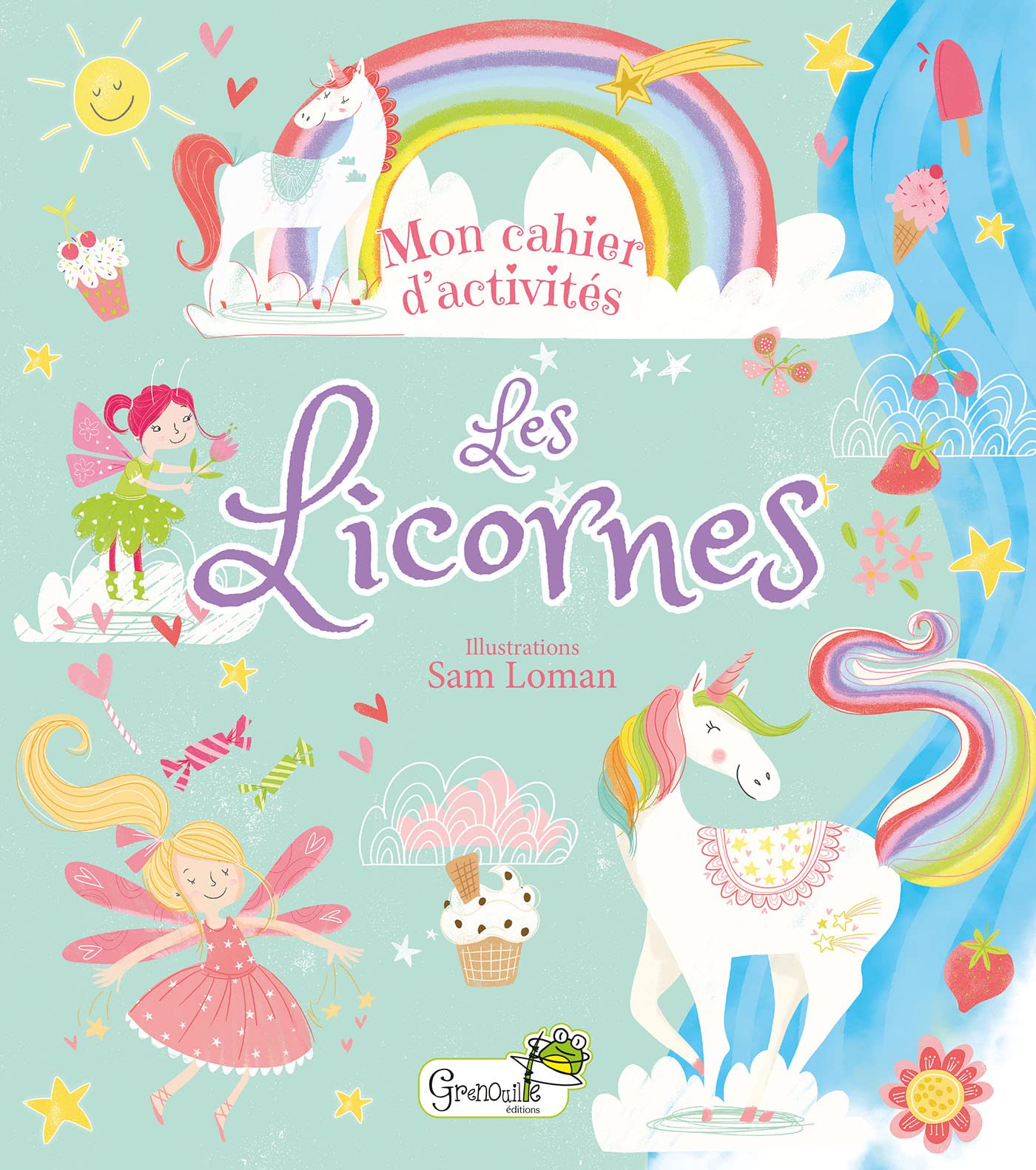 Les licornes: Cahier d'activités Tiptoi & Games