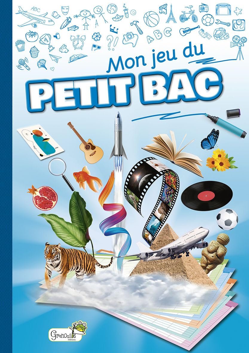 Mon jeu du petit bac: 60 feuilles à détacher Tiptoi & Games
