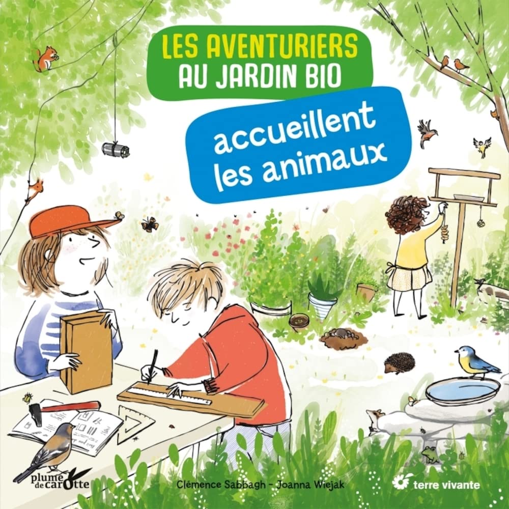 Les aventuriers au jardin bio accueillent les animaux book