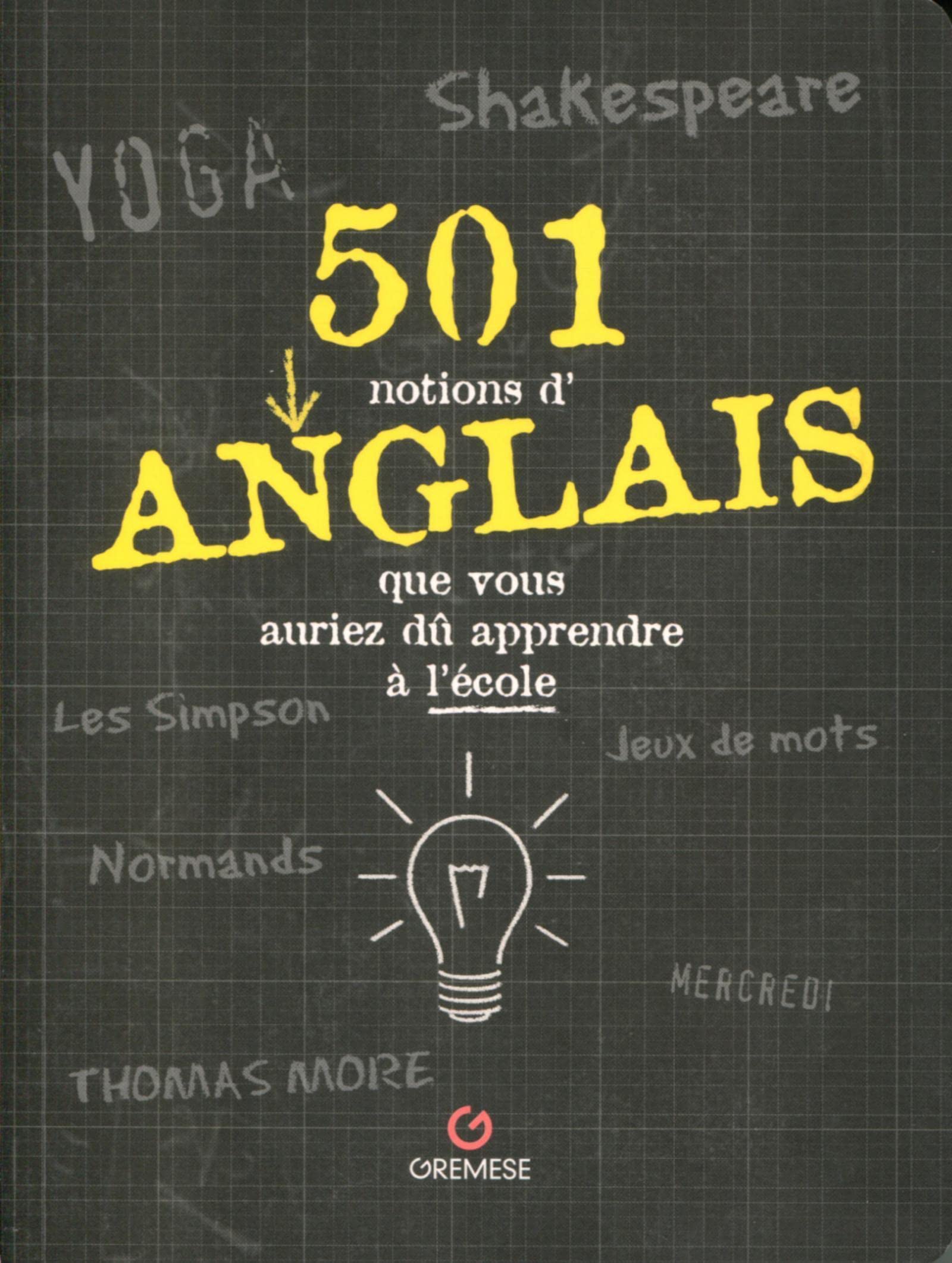 501 notions d'anglais que vous auriez dû apprendre à l'école book