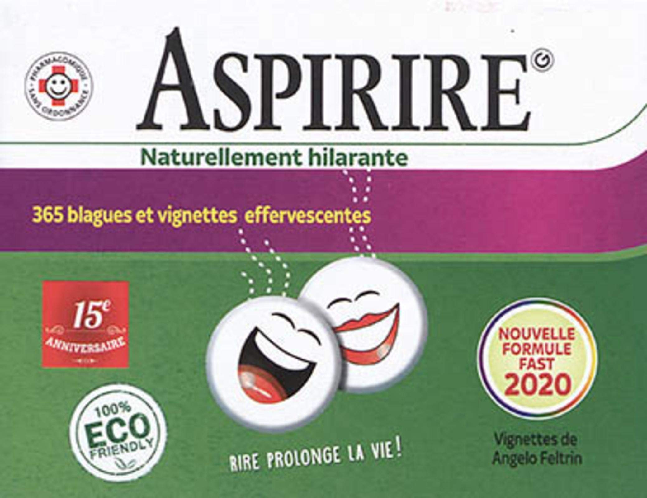 Aspirire. Naturellement hilarante 2020: 365 blagues et vignettes effervescentes book