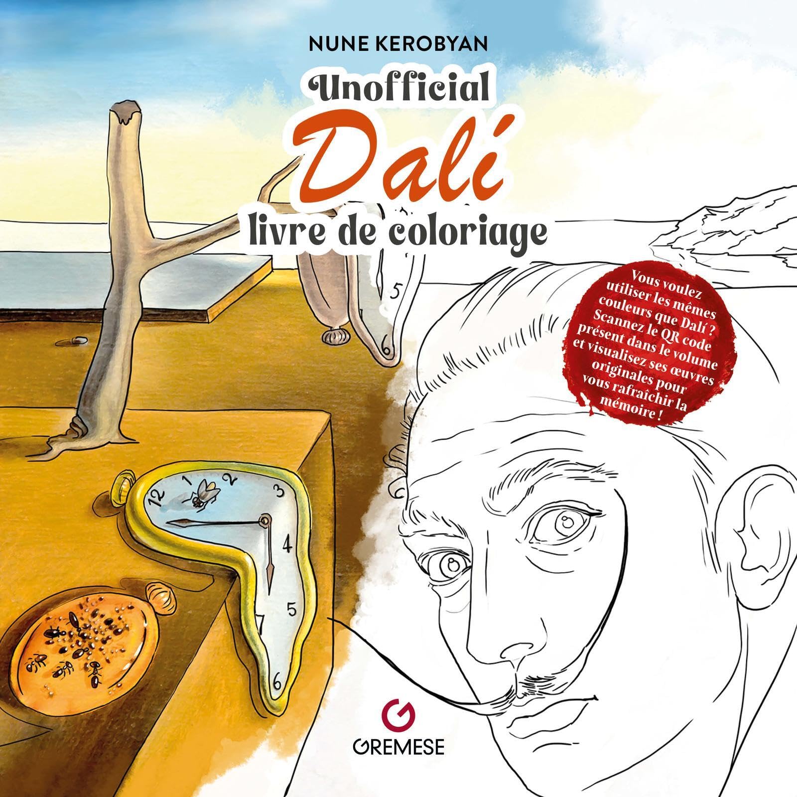 Unofficial Dalí - Livre de coloriage book