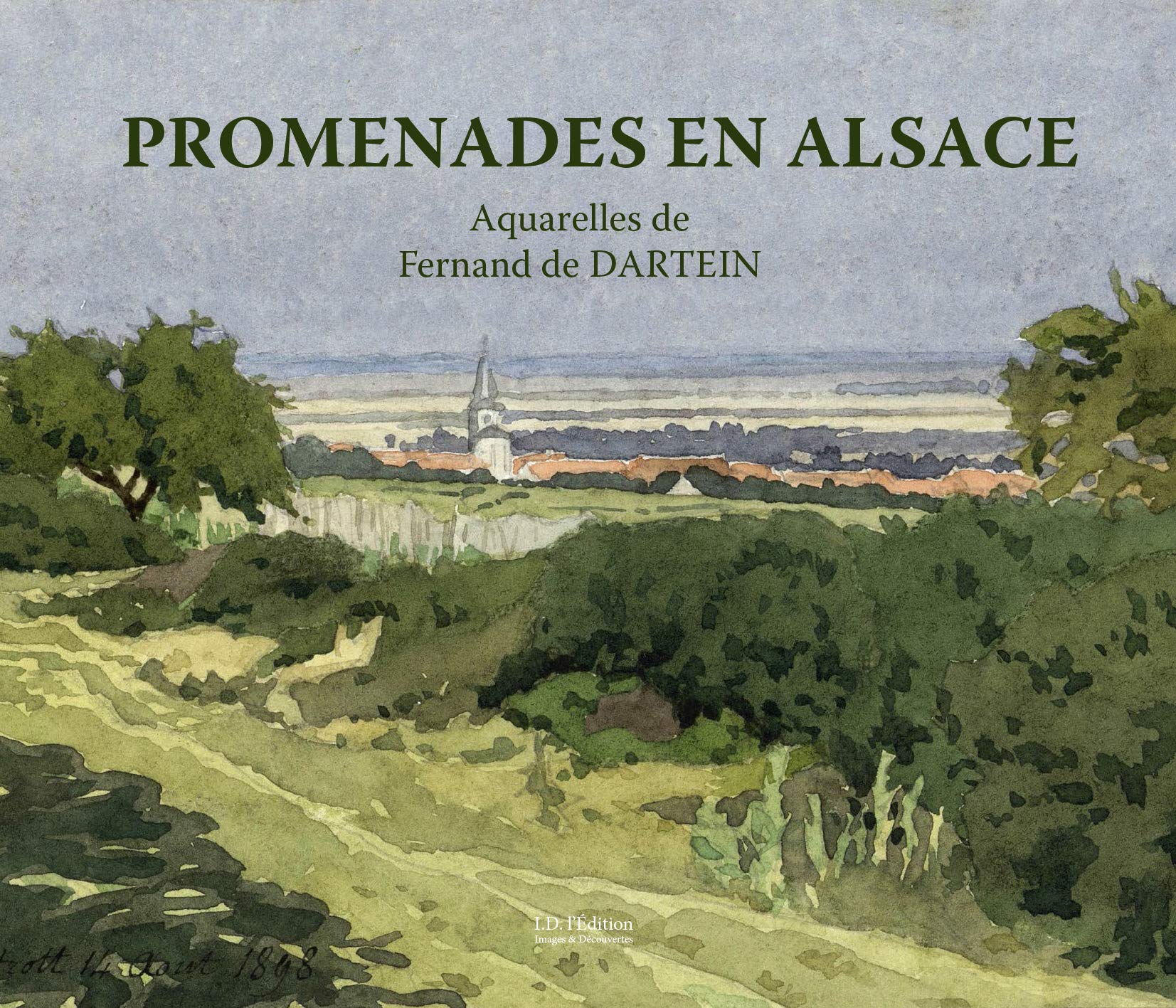 Aquarelles d'alsace "Fernand de Dartein" book