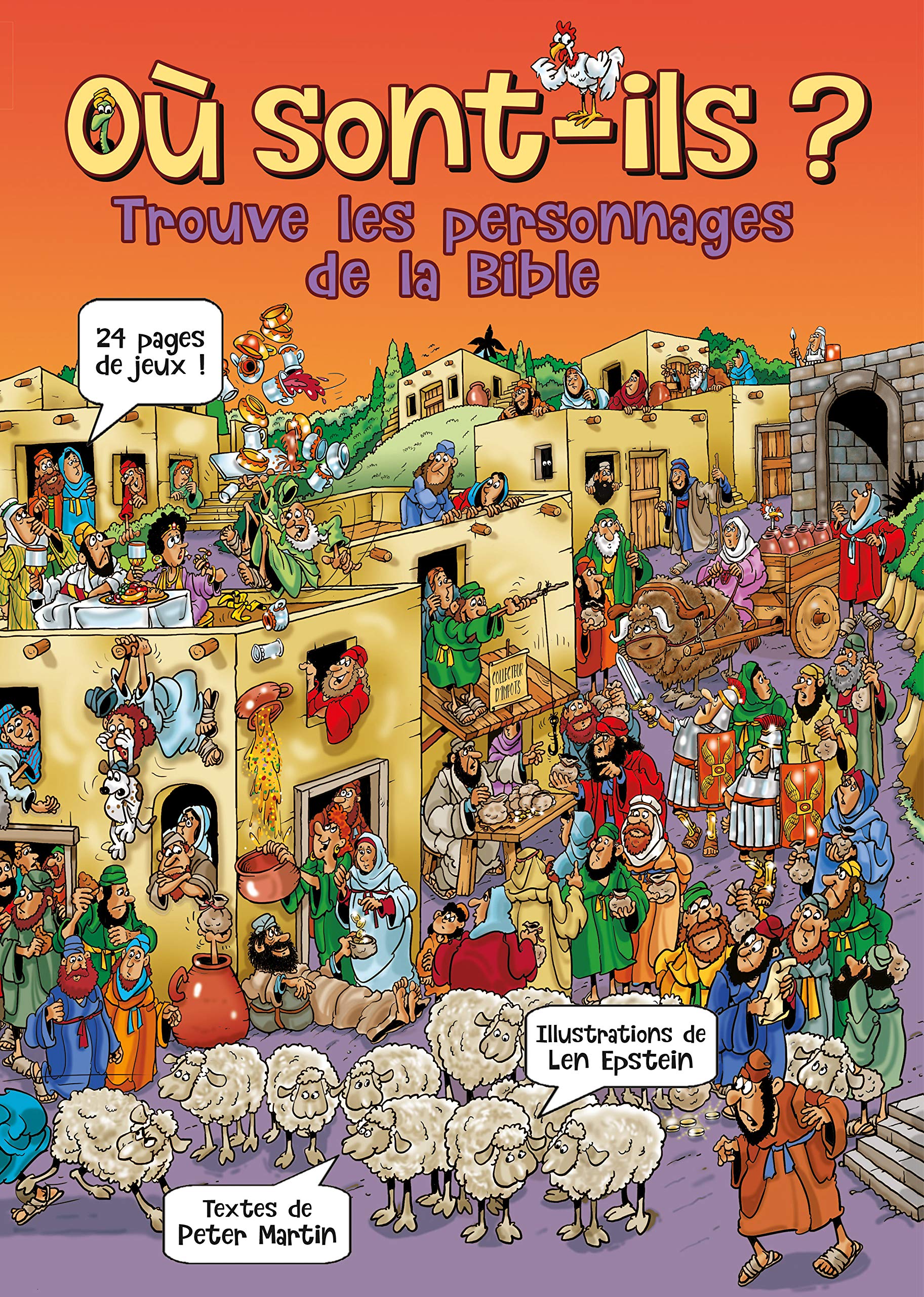 Ou? sont-ils ? Trouve les personnages de la Bible Peter Martin and Len Epstein cd