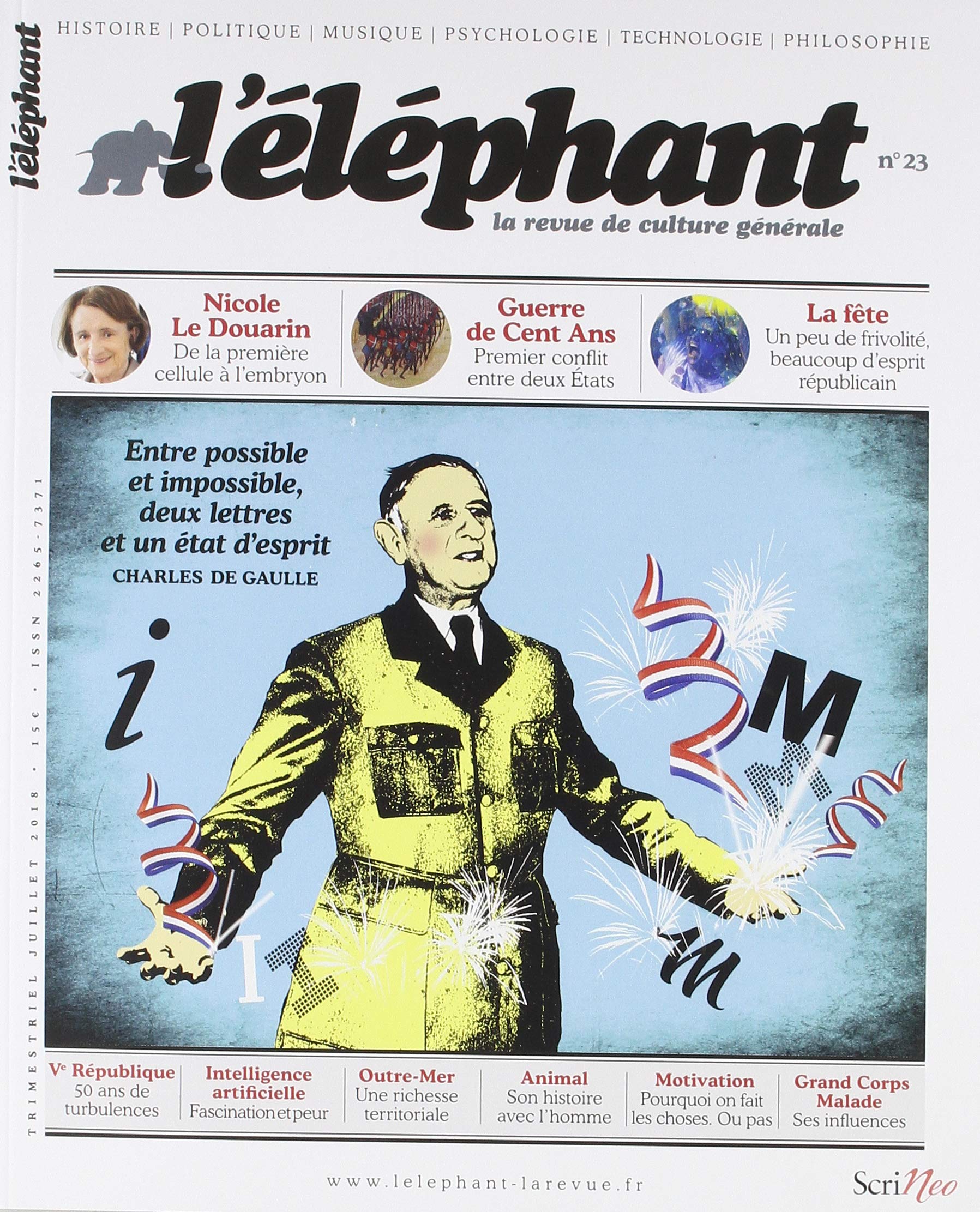 l'éléphant - la revue de culture générale - numéro 23 Books