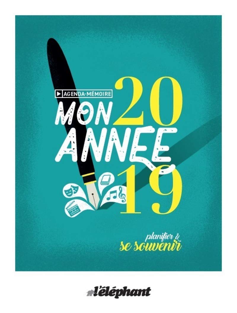 Agenda Mémoire - Mon année 2019 - Planifier et se souvenir book
