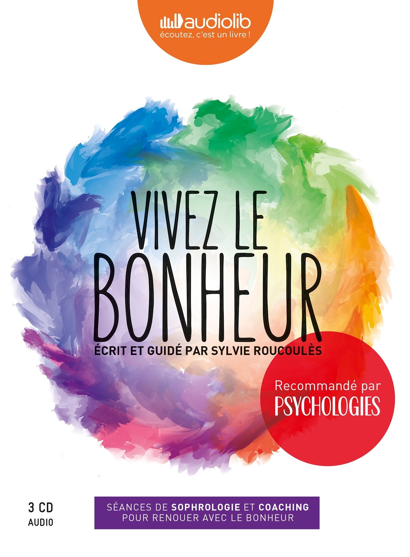 Coffret Vivez le bonheur: Livre audio 3 CD audio Books