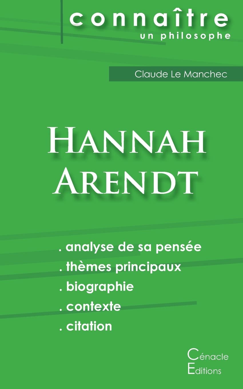 Comprendre Hannah Arendt (analyse complète de sa pensée) Philosophy