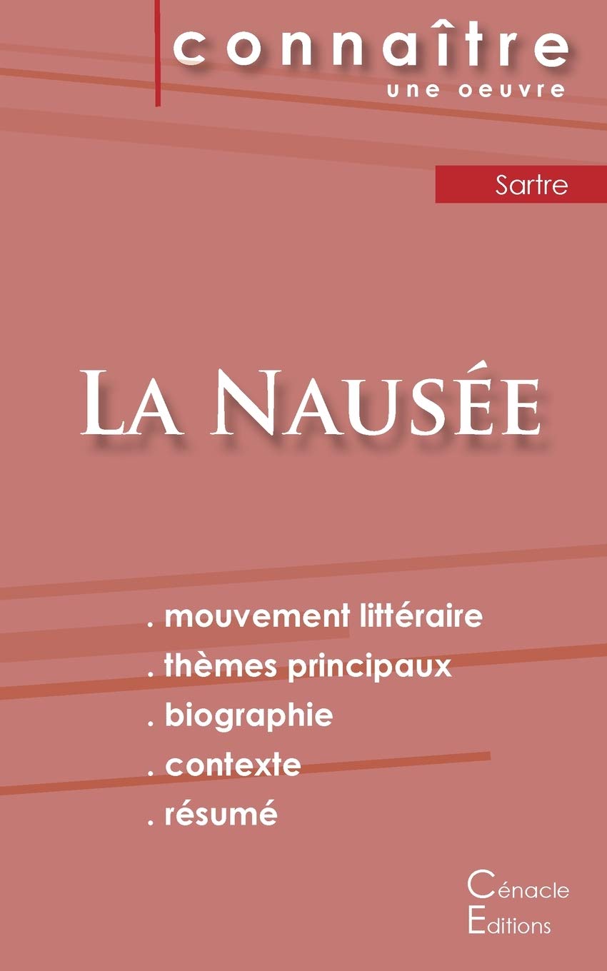 Fiche de lecture La Nausée de Jean-Paul Sartre (Analyse littéraire de référence et résumé complet) book