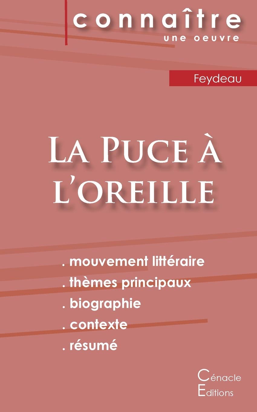 Fiche de lecture La Puce à l'oreille (Analyse littéraire de référence et résumé complet) book