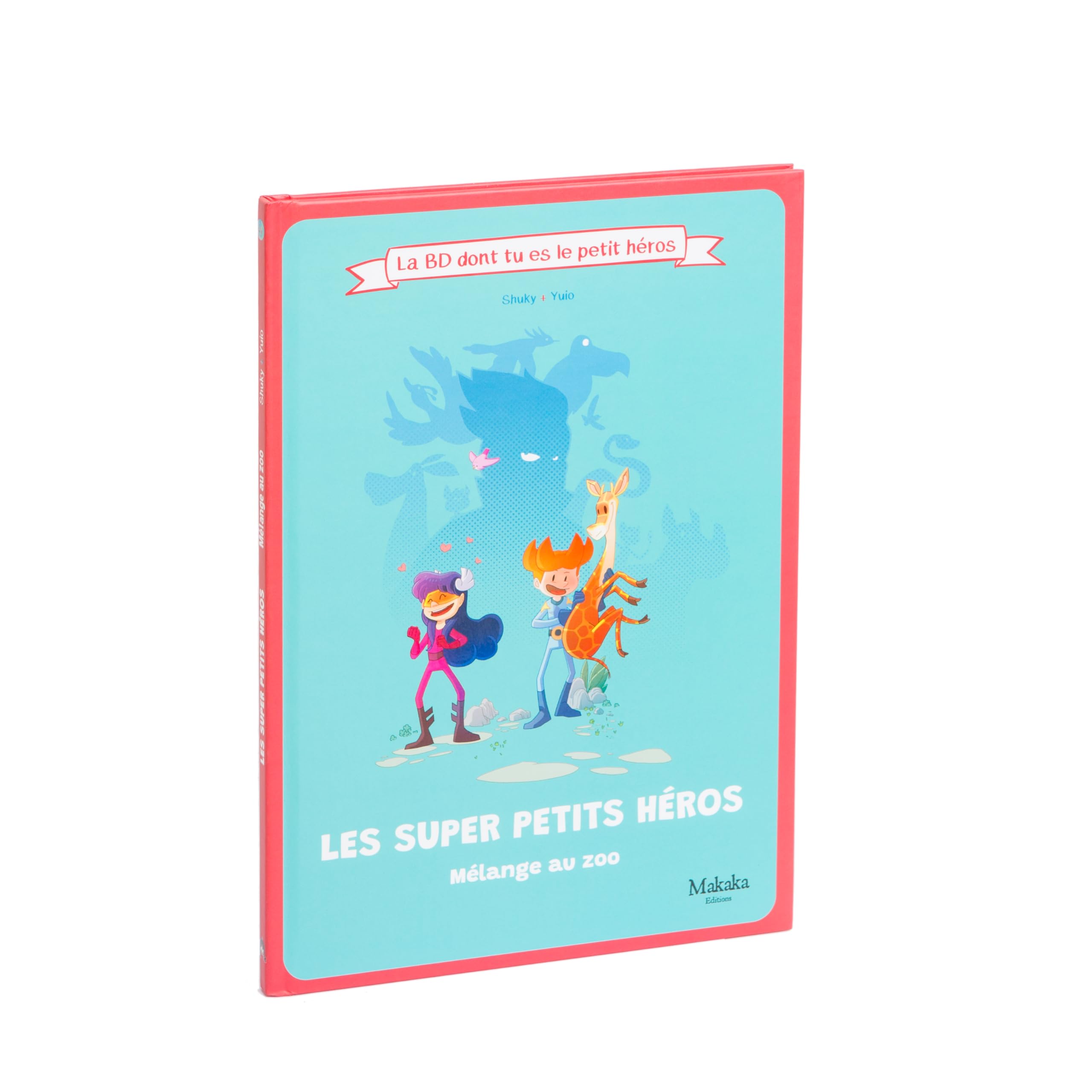 Les super petits héros: Mélange au zoo book