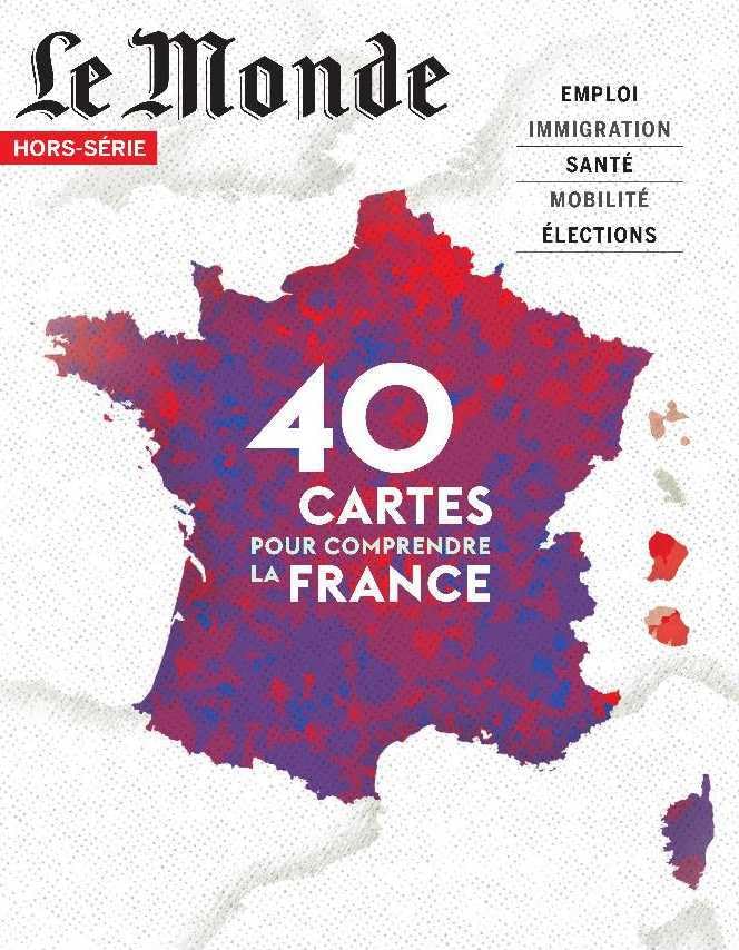 Le Monde HS N°70 La France en cartes book