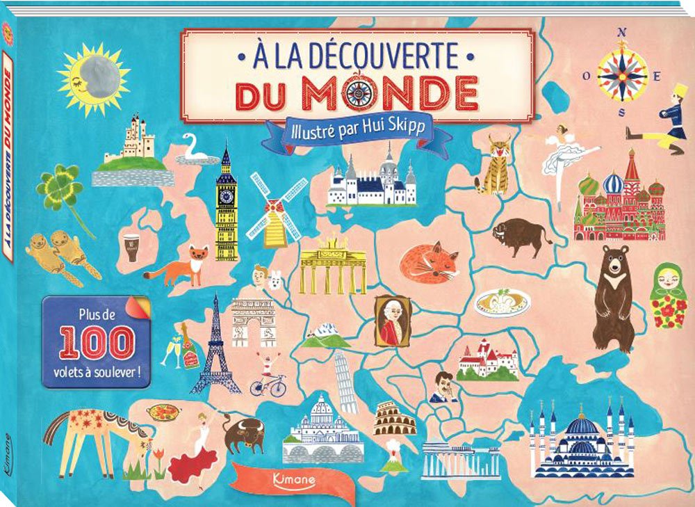 À LA DÉCOUVERTE DU MONDE (COLL. LIVRES 100 VOLETS) book