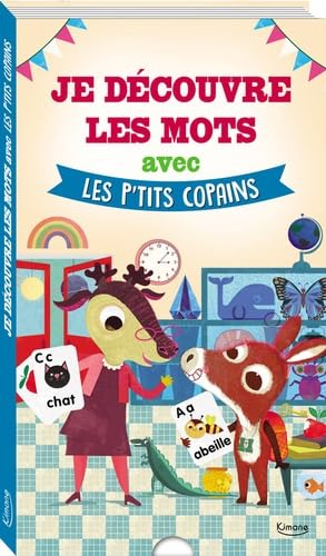 Je découvre les mots avec les p'tits copains book