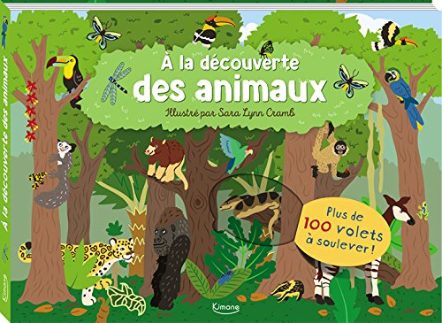 Livres 100 volets - A la découverte des animaux book