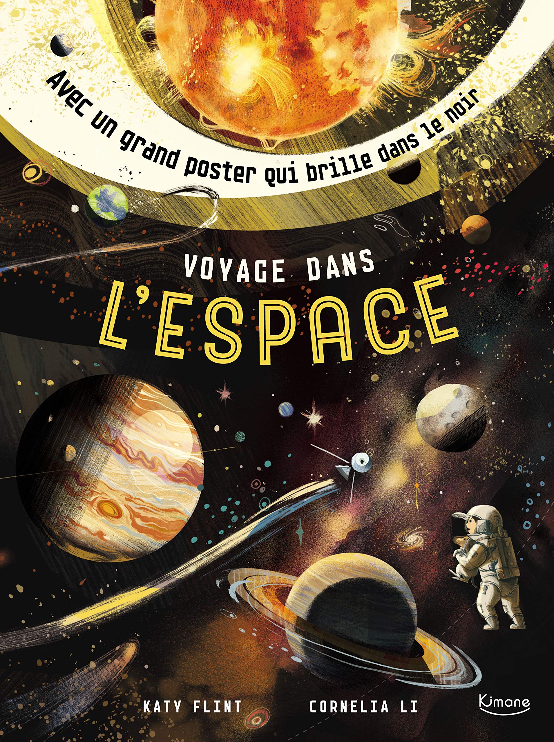 Merveilleux documentaires - Voyage dans l'espace (avec un poster phosphorescent) book