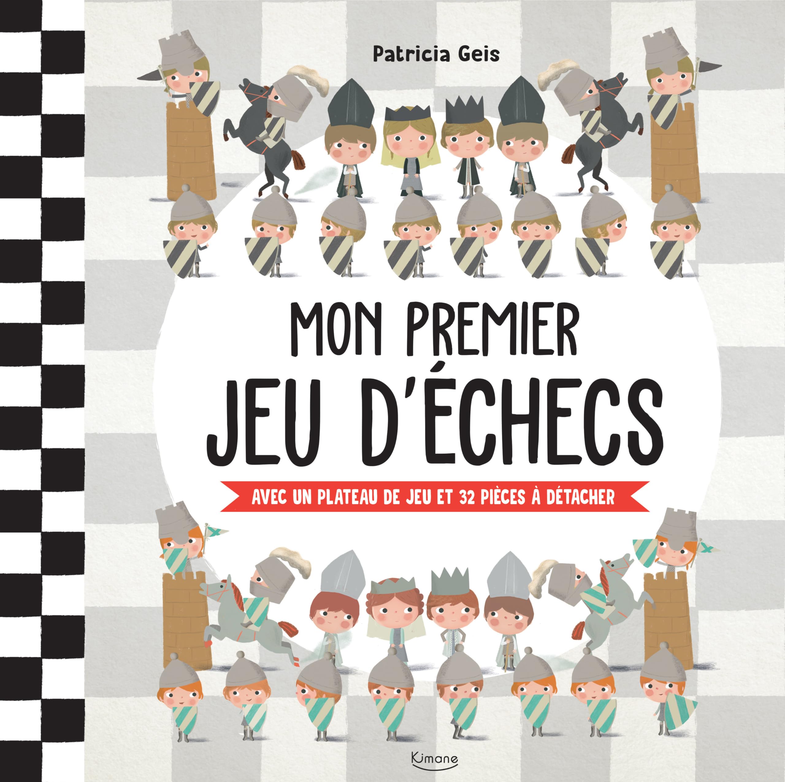 Mon premier jeu d'échecs : Avec un plateau de jeu et 32 pièces à détacher book