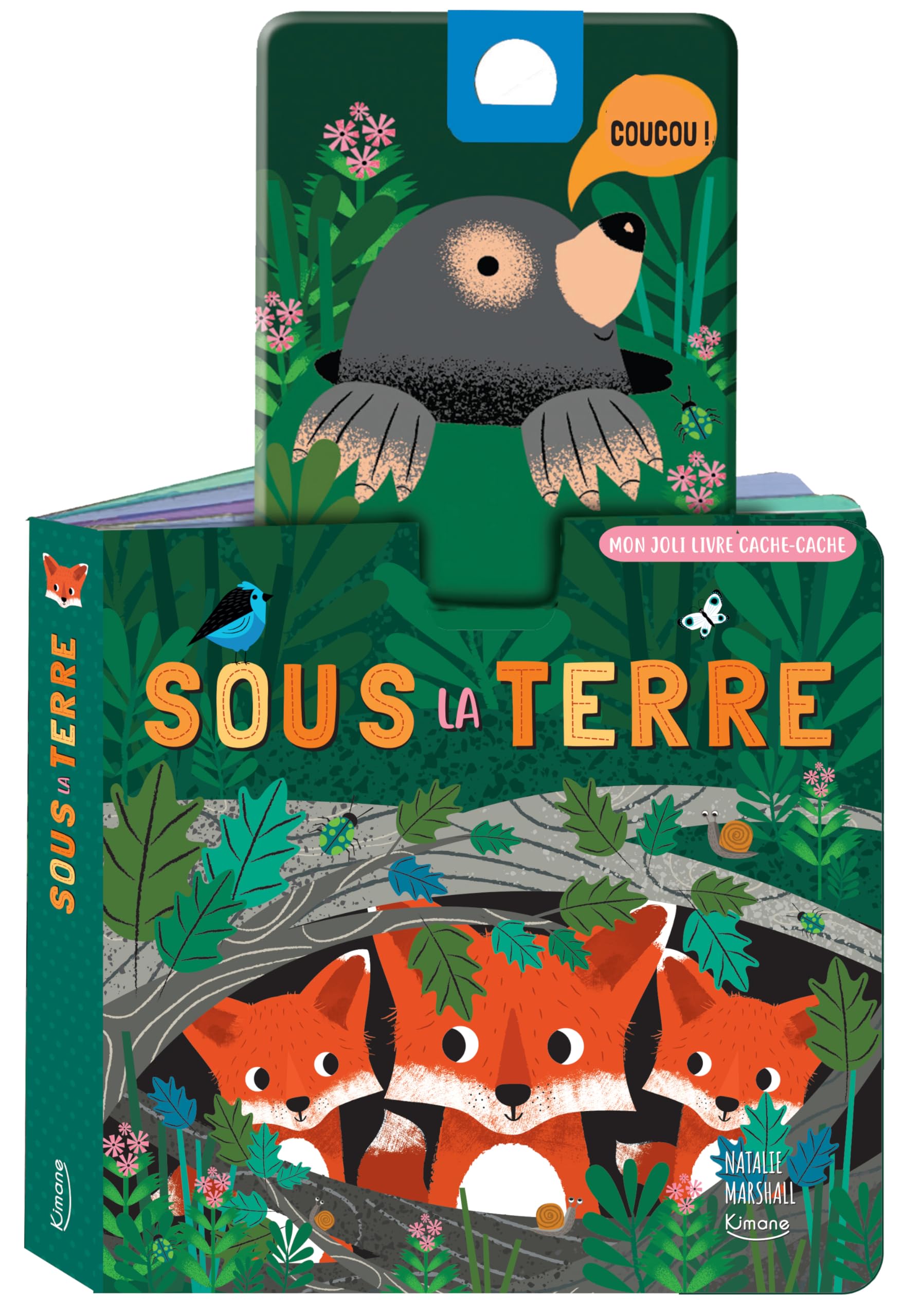 Sous la terre: Avec une tirette-surprise à chaque page book