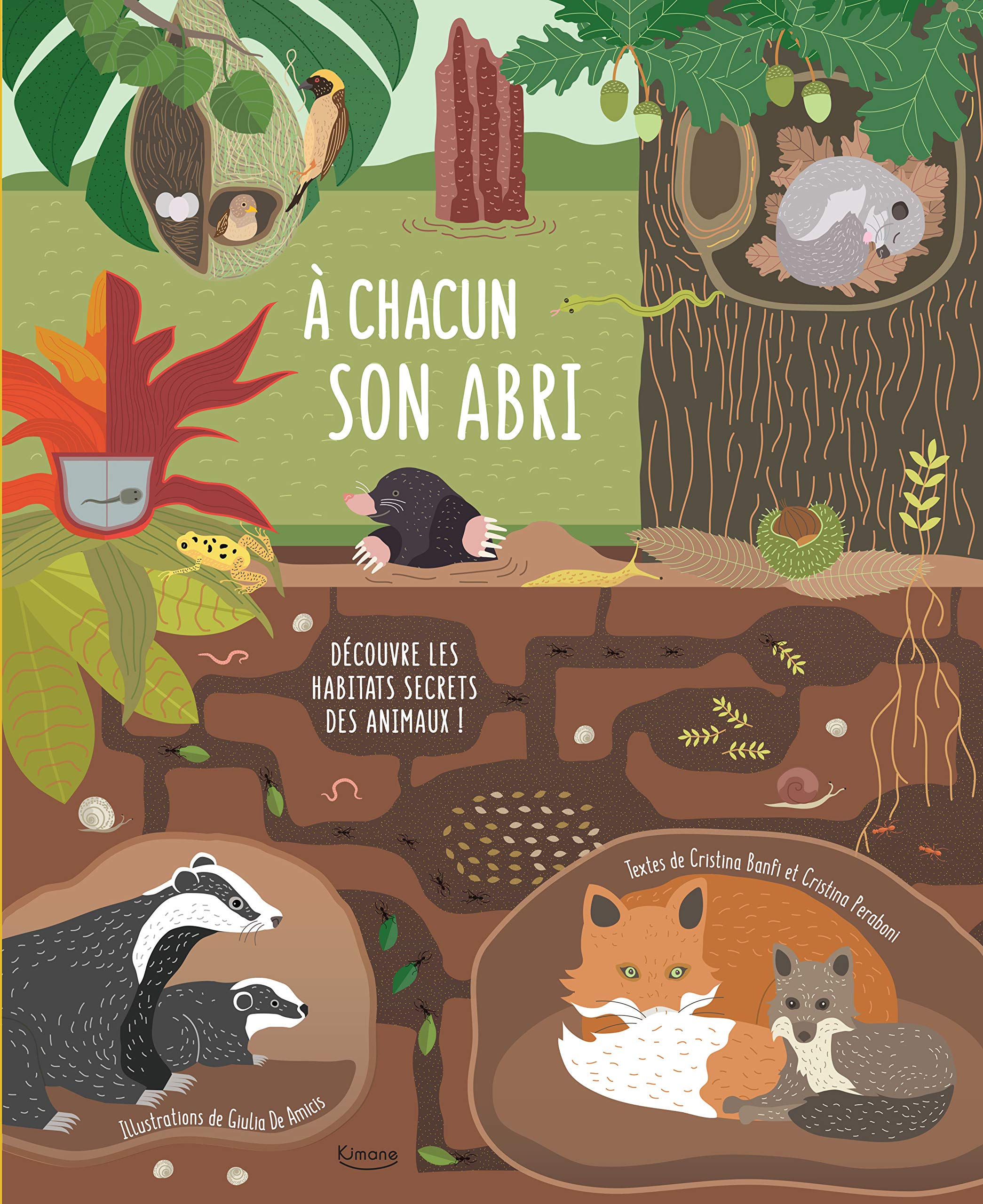 A chacun son abri : Découvre les habitats secrets des animaux book