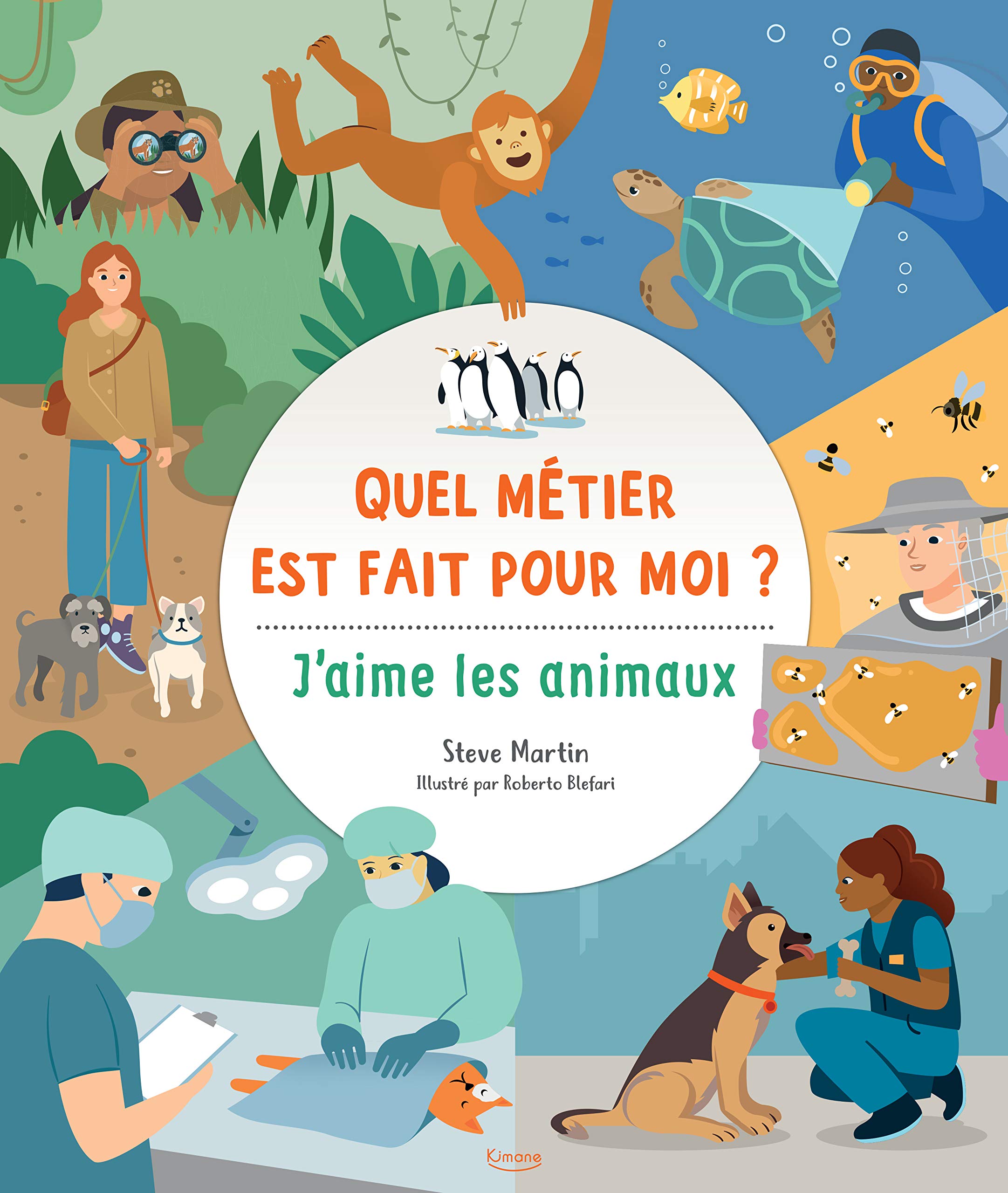 Quel métier est fait pour moi ? : J'aime les animaux book