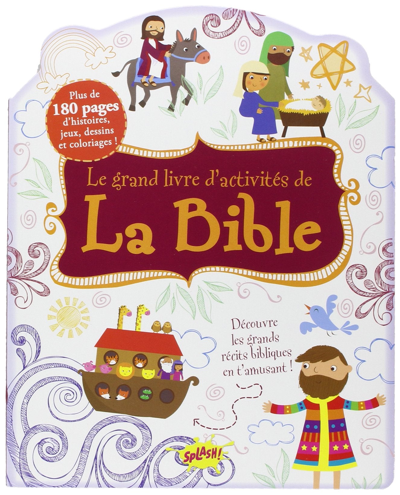 Le grand livre d'activités de La Bible book