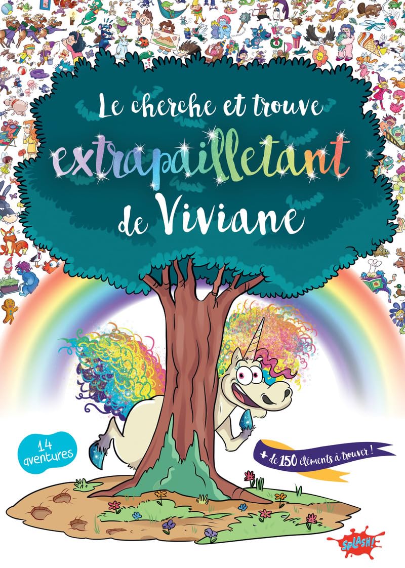 Le Cherche et trouve extrapailletant de Viviane book