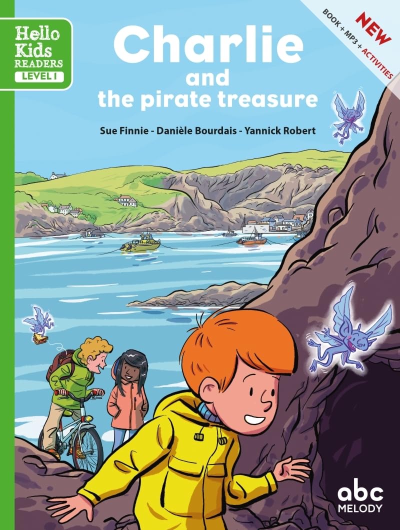 Charlie and the pirate treasure (level 1) - Livre + audio Novels & Short Stories