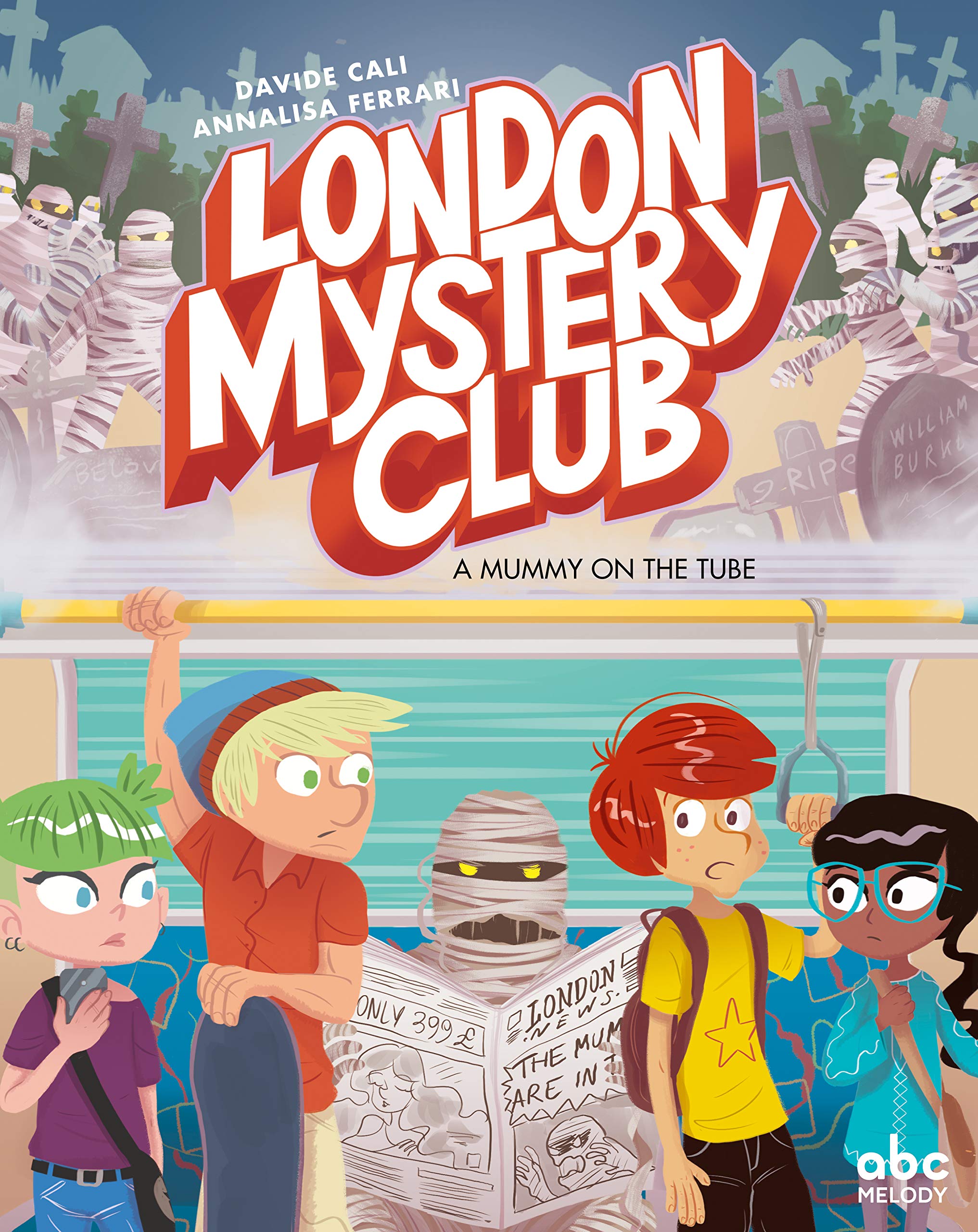 LONDON MYSTERY CLUB - BOOK 2 A MUMMY ON THE TUBE Manga